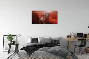 Obraz canvas Dračí oheň 100x50 cm