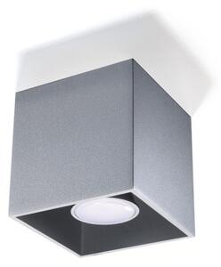 Sollux SL.0024 - Bodové svietidlo QUAD 1 1xGU10/10W/230V šedá