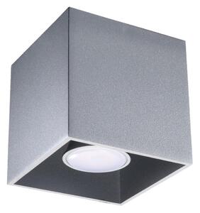 Sollux SL.0024 - Bodové svietidlo QUAD 1 1xGU10/10W/230V šedá