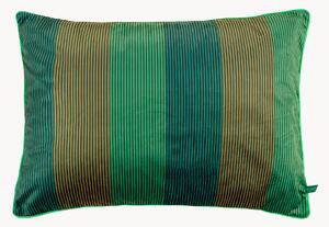Zamatový vankúš Stripe