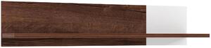 NÁSTENNÁ POLICA, biela, farba duba, 120/25/23 cm Carryhome - Detské izby