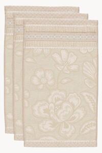 Uteráky pre hostí z bavlneného froté Jasmin Jacquard, 3 ks