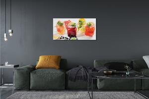 Obraz canvas Koktaily s citrusy 100x50 cm
