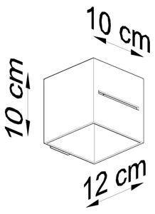 Nástenné svietidlo LOBO 1xG9/40W/230V šedá