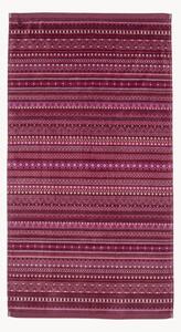 Uterák na ruky z velúru a bavlneného froté Geometric Print