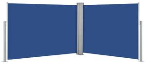 Zaťahovacia bočná markíza, modrá 100x1000 cm