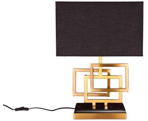 Estila Dizajnová stolná lampa Tulsa zlatá