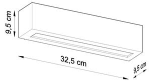 Nástenné svietidlo VEGA 1xE27/60W/230V biela