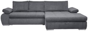 ROHOVÁ SEDAČKA, textil, sivá Carryhome - Sedačky