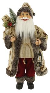 Dekorácia Santa Claus Hnedý 46cm