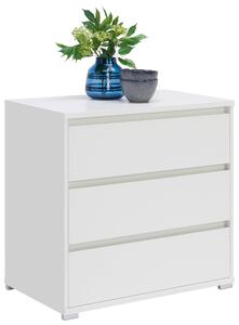 KOMODA, biela, 80/79/48 cm Carryhome - Komody