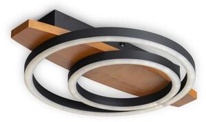 BRILAGI - LED stropné svietidlo PLANK LED/28W/230V 4000K 30x40 cm, drevené