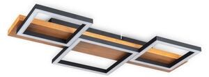 BRILAGI - LED Stropné svietidlo PLANK LED/30W/230V 4000K 34,5x65 cm drevo