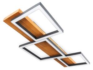 BRILAGI - LED Stropné svietidlo PLANK LED/30W/230V 4000K 34,5x65 cm drevo