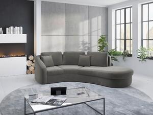 ROHOVÁ SEDAČKA, textil, sivá Sit & More - Sedačky, Online Only