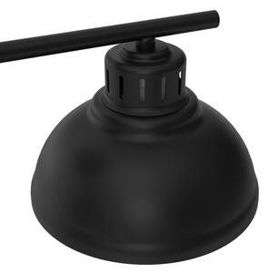 Nástenná lampa SVEN 1xE27/15W/230V čierna/zlatá