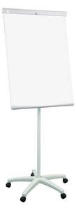 Flipchart Eurosupplies Basic 70 x 100 cm - pojazdný, biela
