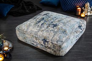 Estila Moderný vankúš Svankie v modro-béžovej farbe 70cm