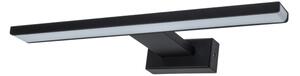 LED Kúpeľňové nástenné svietidlo SHINE LED/7W/230V 30 cm IP44 čierna