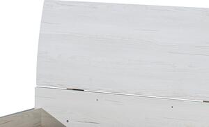 Posteľ Ela 90x200 cm, bielená pínia