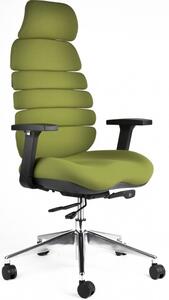 Mercury kancelárska stolička SPINE zelená s PDH