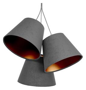 Luster na lanku AMBROSIA 3xE27/60W/230V