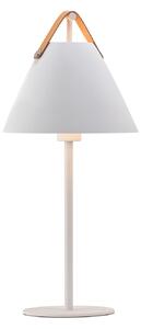 Stolové Lampa DFTP by Nordlux, Strap, Biela, Obývacia izba, Kov, Škandinávsky