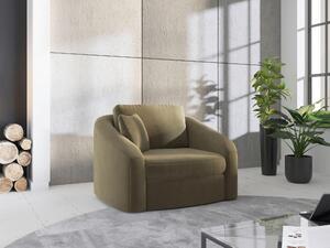 KRESLO, textil, olivovozelená Sit & More - Online Only obývacie izby, Online Only
