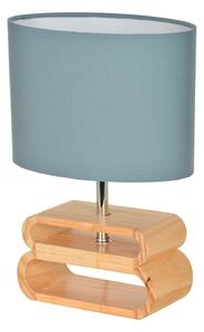 Stolové Lampa COREP, Oslo, Modrá, Obývacia izba, Tkanina / Textil, Škandinávsky