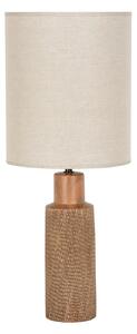 Stolové Lampa COREP, Santal, Biela, Obývacia izba, Keramika