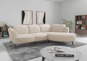 ROHOVÁ SEDAČKA, textil, krémová Sit & More - Sedačky, Online Only