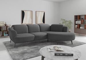 ROHOVÁ SEDAČKA, textil, tmavosivá Sit & More - Sedačky, Online Only