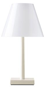 Stolové Lampa Rotaliana, Dina+, stmievateľné, Béžová, Obývacia izba, Kov, Dizajnový