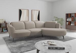 ROHOVÁ SEDAČKA, textil, taupe Sit & More - Sedačky, Online Only