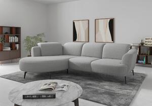 ROHOVÁ SEDAČKA, textil, svetlosivá Sit & More - Sedačky, Online Only
