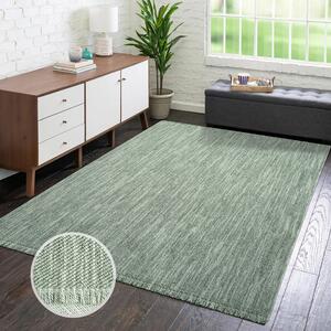 Dekorstudio Moderný koberec LINDO 8843 - zelený Rozmer koberca: 120x170cm
