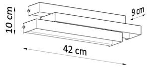 Nástenné svietidlo FROST 2xG9/40W/230V