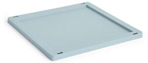 HAY Plastové veko Colour Crate Medium Square/Cube, dusty blue