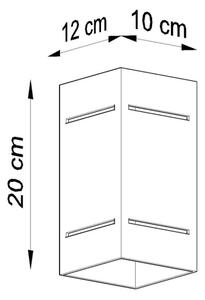 Nástenné svietidlo BLOCCO 1xG9/40W/230V