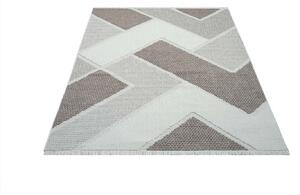 Dekorstudio Moderný koberec LINDO 8877 - béžový Rozmer koberca: 160x230cm