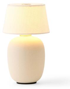 Stolové Lampa Audo Copenhagen, Torso, stmievateľné, Béžová, Obývacia izba, Keramika, Dizajnový