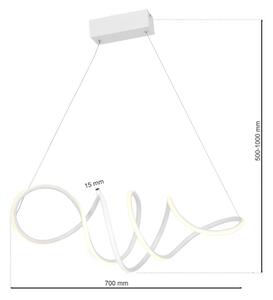 LED Luster na lanku LOCA LED/50W/230V