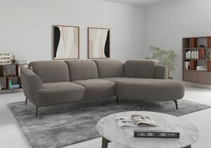 ROHOVÁ SEDAČKA, textil, bahenná hnedá Sit & More - Sedačky, Online Only