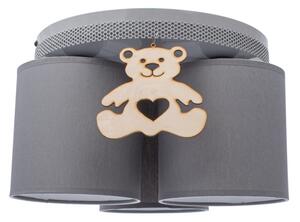 Detské stropné svietidlo BEAR 3xE27/60W/230V