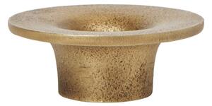Kovový svietnik Soothe Brass Finish Ø 8 cm