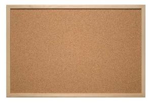 Korková tabula Eurosupplies 40 x 30 cm, hnedá