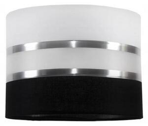 Luster na lanku CORAL 2xE27/60W/230V čiernobiela