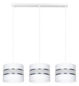 Luster na lanku CORAL 3xE27/60W/230V biela