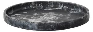 Dekoratívna okrúhla tácka Mist Charcoal Ø 30 cm