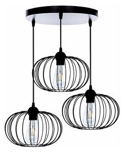 Prisadený luster BOCCA 3xE27/60W/230V